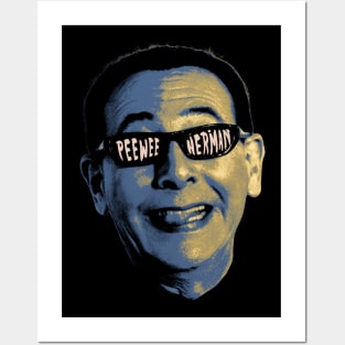 Pewee Herman Classic Eyeglass Posters and Art